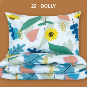 4in1 I 3in1 Modern Linen Bedsheet-22 "Easy care" DOLLY modern linen bedsheet set
