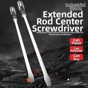 gumahus | Large Slotted Screwdriver Long Handle Pricking Punch