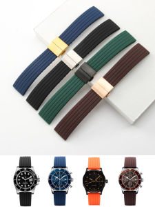 Silicone Watch Strap Substitute Tiansuo Omega DW Seiko Water Ghost Meidu Citizen Casio Male Waterproof Rubber