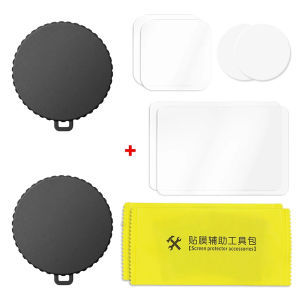Camera Lens Dust Cover For DJI Osmo Action 5 Pro Non Slip Silicone Lens Protection Action 5 Pro Camera Tempered Film Accessories
