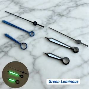 Blue Black Watch Hand Luminous Watches Needle Watch Parts Repair Parts for NH35/ NH36/ 4R/ 7S Movements Replacement