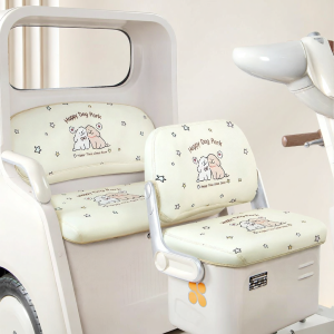 Protective Seat Cover and Floor Mat for EV Tricycle