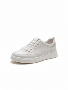 Belle | Soft Bottom Leather Casual Skate Shoes 18CM