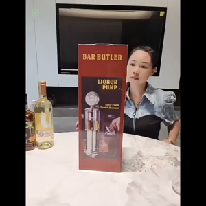 Wine Dispenser Liquor Dispenser Gas Pump Liquor Dispenser Creative Wine Dispenser Single Head Beer Tower Dispenser Faucet Bar Tool Accessories for Home Office Bar Desktop Decor