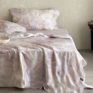 100-Thread Count Lyocell Silk Printed Ice Coolness Bedding Cover Single Double Person Student Dormitory Simple Modern Style