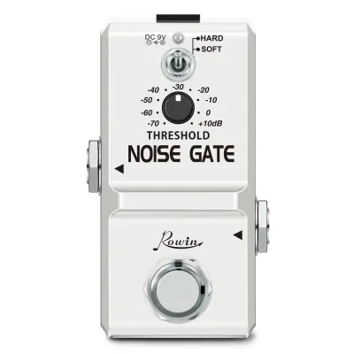 Rowin Super Tiny Pedal Noise Gate Effects Noise Reduction Noise filter Suppressor Noisegate NS-3 For PedalBoard Electric Bass