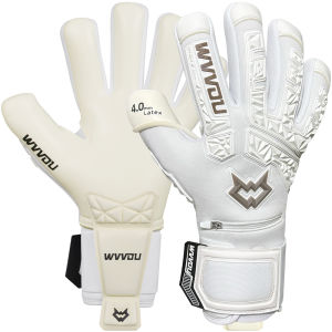 WVVOU Soccer Goalie Gloves for Adults and Youth High Performance Goalkeeper Gloves with 5 Detachable Finger Saves
