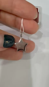 Poh Heng Jewellery 18K 18K Star Pendant in White Gold