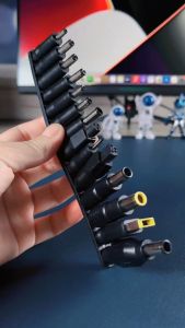 10 in 1 Charger Connectors Power Adapter Conversion Head / Cocok untuk Semua Tipe Laptop