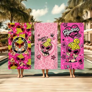 Fashion H-Hysteric Brand M-Mini-S Towel Textile Bathrobe Beach Quick-Drying Lightweight Portable Camping Swim Pool Travel