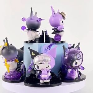 3D Sanrio Werewolf PVC Kuromi figure trendy play desktop decoration ornaments collection souvenirs