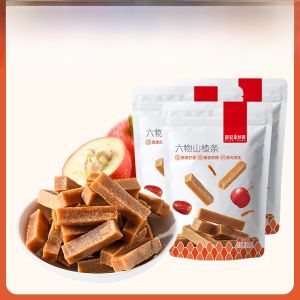 Original Flavor Hawthorn Snack Sticks 200g Bagged Xue Ji Fried Goods Leisurely Craving-Curing Hawthorn Paste Stick Treats