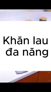 Sét 10 chiếc Khăn Lau Bếp  Khăn Lau Bếp 2 Mặt Đa Chức Năng Chất Bông Dày Dệt Mềm Mại Siêu Thấm Nước