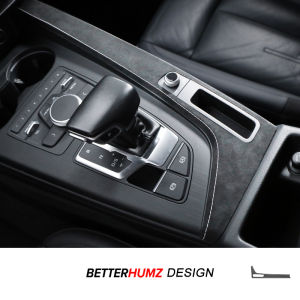 For Audi A4 B9 A5 2017-2024 Made of Alcantara Center Console Panel Side Trim Strips Stickers Car Interior Tuning Accessories