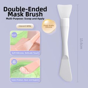 NILIYA | Professional Beauty Salon Dual-Head Facial Mask Brush