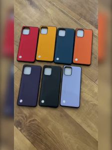 【SG Ready Stock】NovaSG Leather Like iPhone Case for iPhone 12 / 12 Pro / 12 Pro Max Soft TPU Back and Shockproof Edge Slim Design