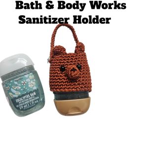 Grizz Bear Bath and Bodyworks Pocketbac Sanitizer Pouch Holder