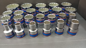 KING TONY ลูกบล็อกสั้น 1/2"(4หุน) 12 เหลี่ยม เบอร์ 8 -36 มม. (MADE IN TAIWAN) แท้ 100% แยกเบอร์ขาย