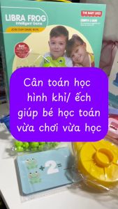 [Voucher 10k]Đồ Chơi toán học - Bộ đồ chơi cân hình con khỉ giúp bé tư duy toán học và chơi vui - có 2 màu hồng và xanh