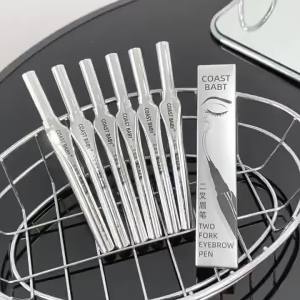 Others | Natural Hair-Like Strokes Eyebrow Pen COAST BABY 2 Forks Tip Waterproof Long Lasting Smudge Proof Brow Pen