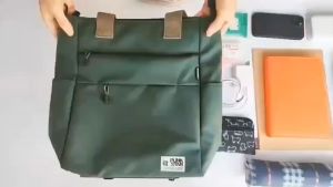 PUNKSTAR Water Resistant Extra Large Tote Bag for Women or Men with Zipper Everyday Bag for Work Travel Bag Gym Bag with Multi Pockets Top Zipper Closure Adjustable Strap