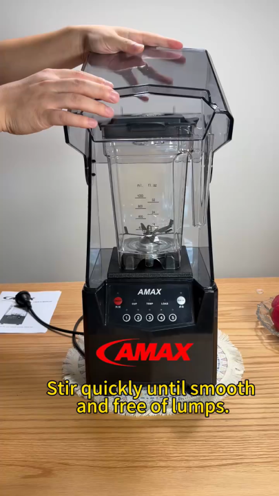 AMAX Ice Blender T8 Ice Crushing Heavy Duty High Speed Mixer For