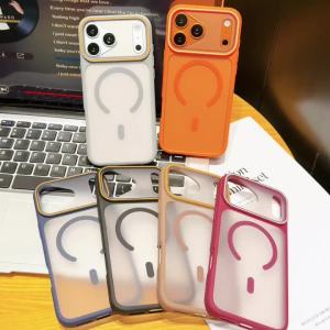 Luxury Matte Translucent For Magsafe Magnetic Case For iPhone 17 Air 16 15 14 13 12 11 Pro Max Plus Shockproof Bumper Hard Cover
