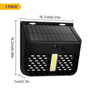 Solar Light Solar Bug Zapper Outdoor Mosquito Killer With Motion Sensor Waterproof Solar Powered Fly Trap For Garden Yard Wall