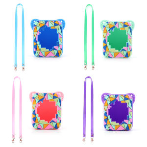 Silicone Protective Cover Shockproof Protective Holder Skin with Lanyard Protector Cover for Bitzee Magicals Digital Pet