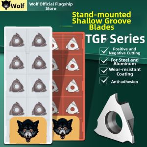 CHAILANG | PCD Diamond Aluminum & Steel Insert Groove Cutting Blade Carbide Tooling
