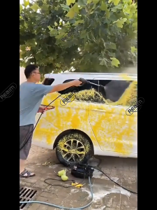 REAIM 600W Mesin Steam Cuci Motor Mobil Jet Cleaner High Pressure Washer Daya Kuat Tidak Berisik Portable Cuci Lebih Cepat Bersih