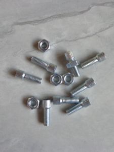 Adjustable Bike Brake Screw Clamp Wire Tension Regulation Nut Bicycle Riding Equipment Accessories Hollow Screw Brake Line