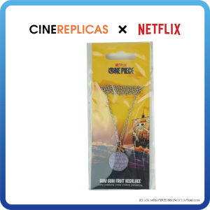 [Cinereplicas x Netflix] One Piece Gum-Gum Fruit Series Pendant Anime Fashion Versatile One Piece Hip Hop Mens and Womens Titanium Steel Necklace