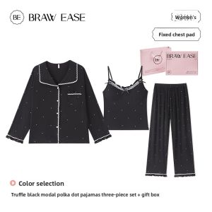 BE | Ladies Padding Autumn Spring Set Sleepwear