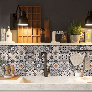 Miếng Dán Tường Gạch Chống Dầu Kiểu Châu Âu Miếng Dán Tường Phòng Tắm Nhà Bếp Miếng Dán Tường Chống Thấm Nước Miếng Dán Tường Tự Dính Cho Đồ Trang Trí