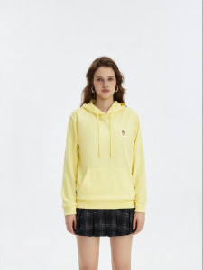 Spring New Hooded Long Sleeve Pullover Sweater