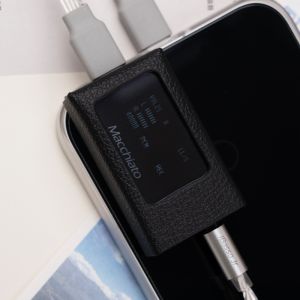 iBasso | IBasso Jr. Macchiato HIFI Portable USB DAC Headphone Amplifier CS43131 Decoder with Pu Leather Protective Case