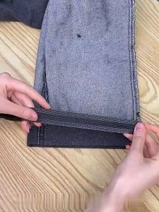 BF-C1179 Pemendek Celana Jeans Tanpa Jahit Praktis Ukuran 100CM / Perlengkapan Jahit Shorten Pants