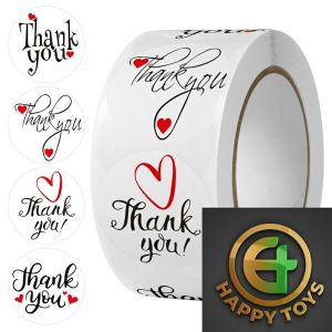 Stiker Thank You kualitas terbaik 1 roll 500 pcs