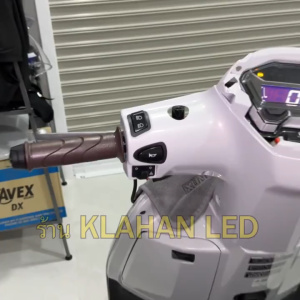 สวิทซ์ ไฟเลี้ยว มีไฟผ่าหมากในตัว BJN แท้ Wave110i 2019 ขึ้นไป ไฟ led/click125i 2017/SuperCup 2018/ZoomerX 2016-18(2.9)