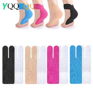10Pcs/Set Anti-Friction Foot Arch Support Bandage Precut Breathable Elastic Kinesiology Tape for Ankle & Heel Sports Protection