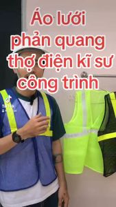 ÁO LƯỚI PHẢN QUANG BẢO HỘ LAO ĐỘNG