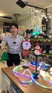 ไฟกระพริบโซล่าเซลล์ ประดับคริสต์มาส รุ่น MD-SOLAR (เเสง : เหลืองวอมไวท์) ไฟตกเเต่ง ไฟประดับ ไฟคริสมาส