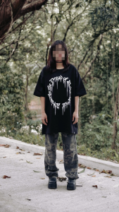 DGRAVE CREATIONS ANTI BLACK T-SHIRT