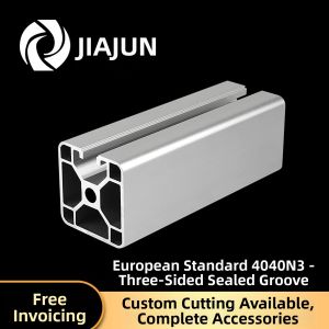Standard Three-Sided Grooved Aluminum Profile 40*40mm