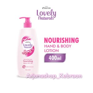 EMERON LOVELY Natural Hand & Body Lotion Nourishing 400ml