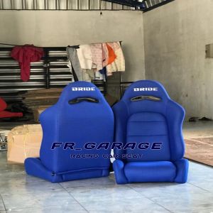 Jok mobil racing bride ergo merah / jok racing mobil balap universal