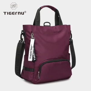Túi Xách Nữ Tigernu 3 Trong 1 Kiểu Dáng Thời Trang Nhẹ Có Khóa Kéo Chất Liệu Polyester Thích Hợp Đi Học