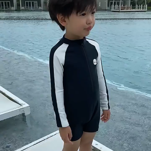 Baju Renang Diving Anak laki - laki lengan panjang pakaian berenang anak pria long sleeve