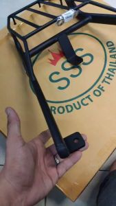 ตะแกรง ท้ายรถมอเตอร์ไซค์ SSS สำหรับรุ่น GIORNO-2023 แท้ ((ฟรี))นวมมือเบรคอย่างดี 1 คู่**